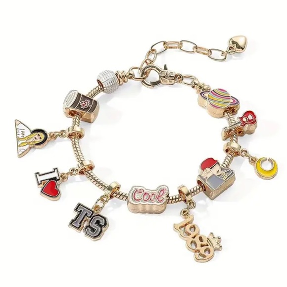 Taylor Swift 1989 Charm Bracelet - Picture 1 of 3